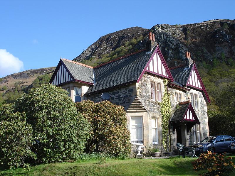 62- Dernier B&B (maison victorienne) a Aberfoyle.JPG - Notre B&B - maison victorienne - à Aberfoyle